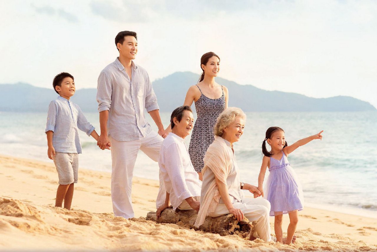 三代同堂圖