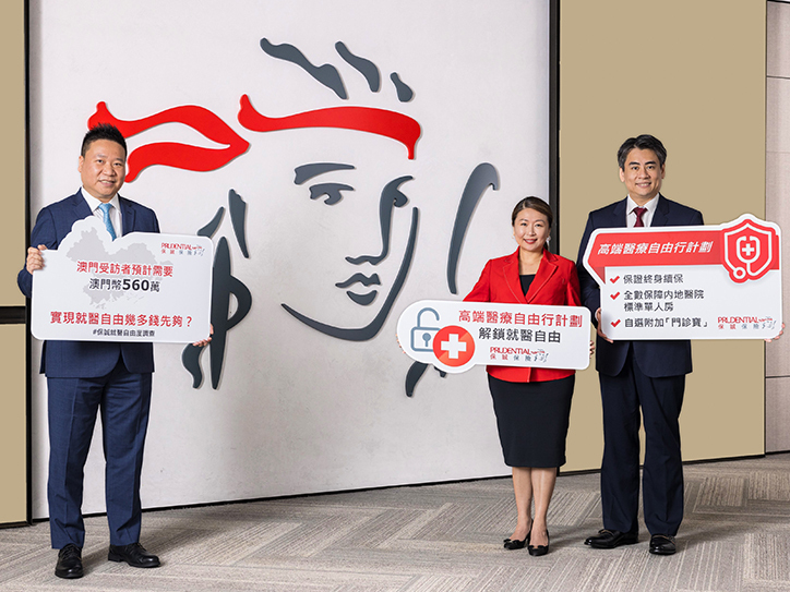 Prudential "Medical Freedom Survey" shows Macau residents estimate cost of achieving medical freedom to be MOP$5.6 million; 56% rely on public health services to cope with medical inflation