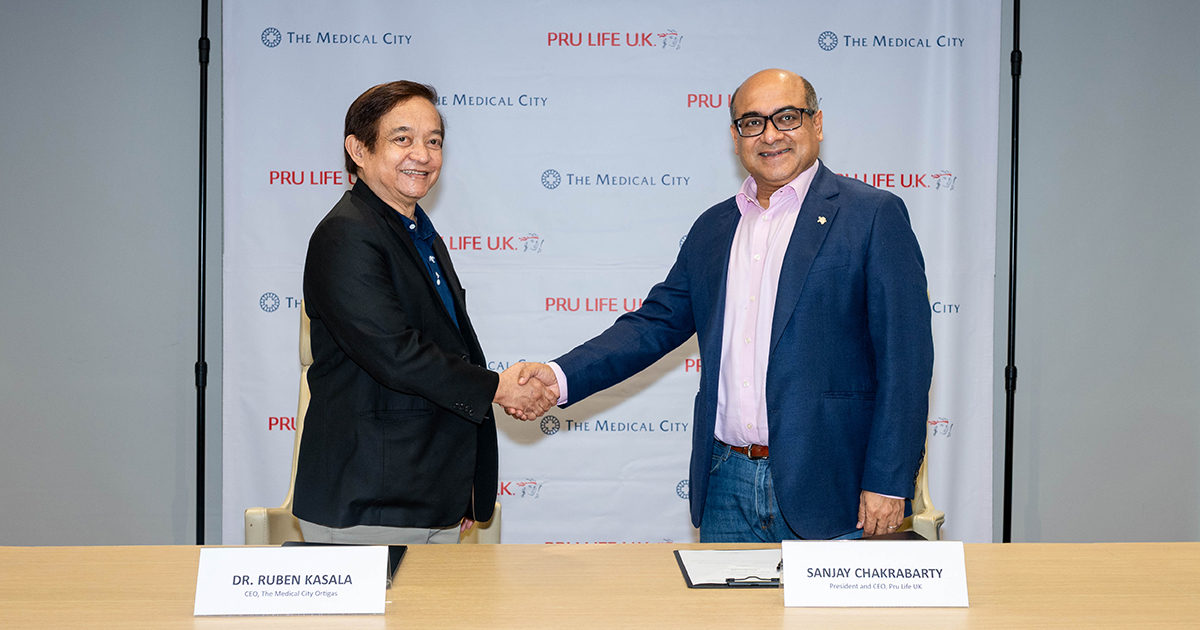 Pru Life UK inks partnership with The Medical City to boost health protection offerings