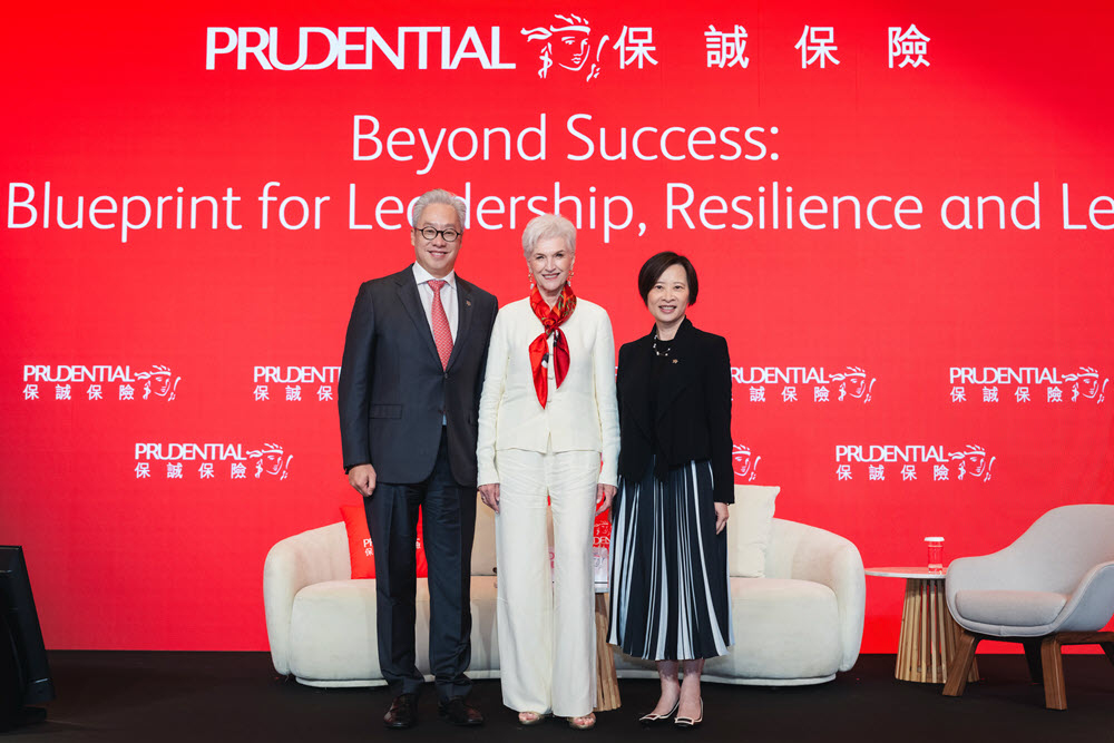 全球知名作家、超級名模及營養學博士 梅伊馬斯克（Maye Musk） 於保誠領袖論壇分享領導力、韌性與傳承之道