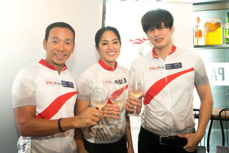 Pru Life UK Sends Off PRURide PH Ambassadors To Prudential RideLondon