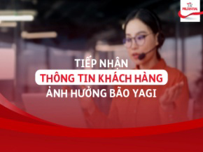 Prudential thu thập thông tin khách hàng ảnh hưởng bởi bão Yagi