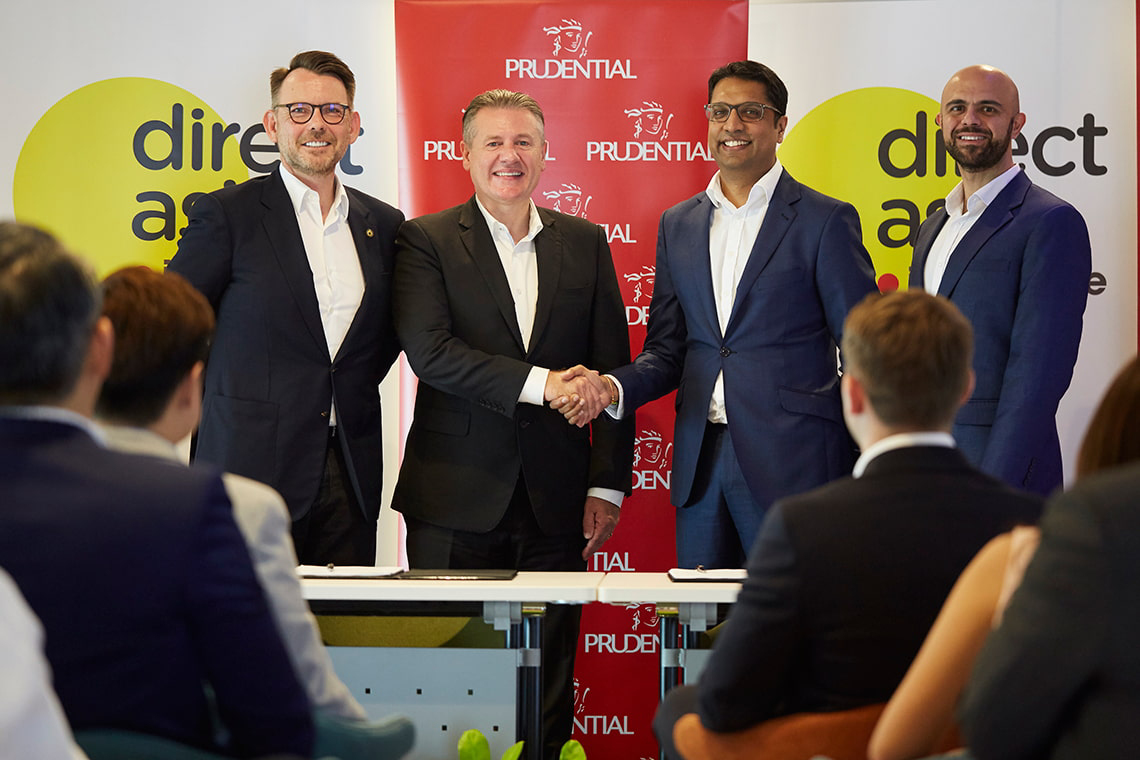 Prudential Singapore partners DirectAsia to offer customers access to a wider range of insurance solutions and services