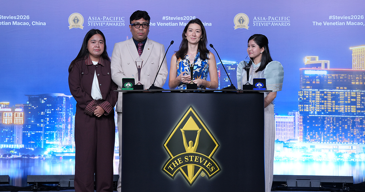 Pru Life UK celebrates triple win at 13th Asia-Pacific Stevie® Awards