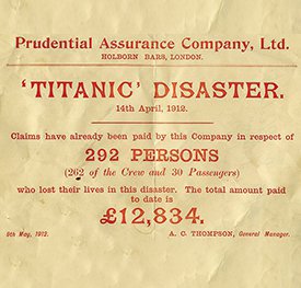 Titanic notice