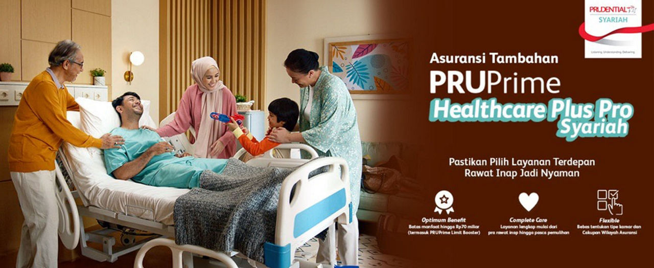 Tawarkan Manfaat Proteksi hingga 70 Miliar, Prudential Syariah Luncurkan PRUPrime Healthcare Plus Pro Syariah