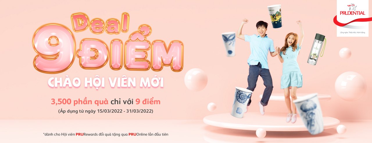 Deal 9 điểm – Chào hội viên mới