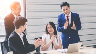working group applauding