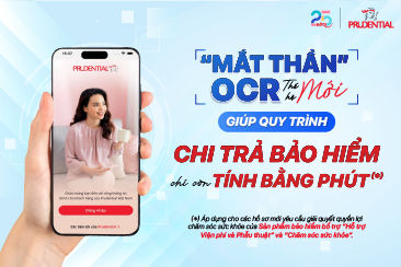 Prudential tự động hóa quy trình chi trả quyền lợi bảo hiểm với "mắt thần” OCR thế hệ mới