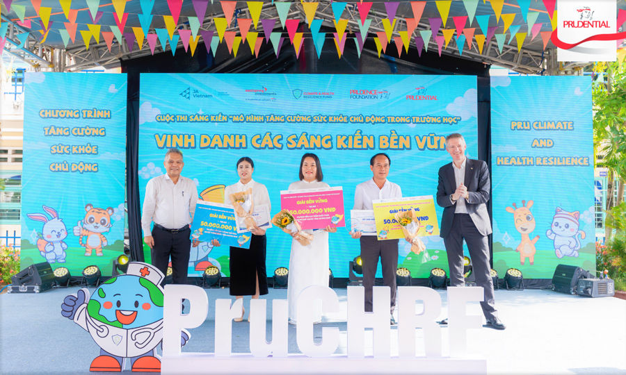 Prudential vinh danh 50 sáng kiến tiêu biểu trong cuộc thi: “Sáng kiến chăm sóc sức khỏe chủ động”