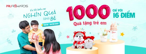 Vui tết thiếu nhi – Nghìn quà tặng bé