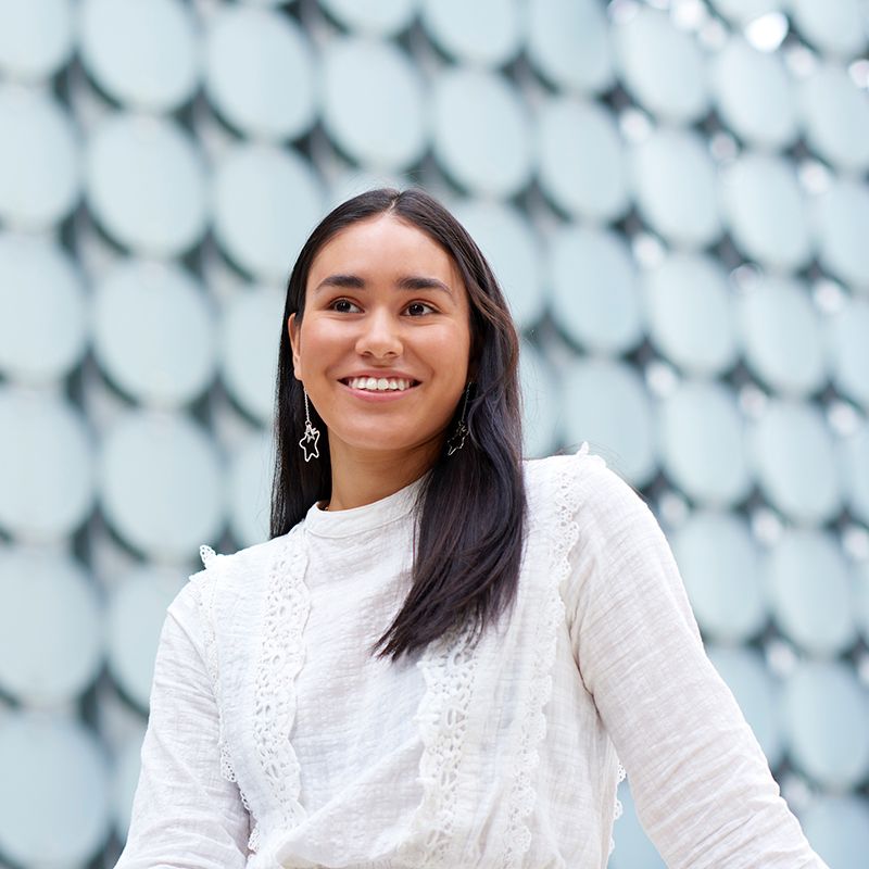 Portrait of Alexandra Pestrivas, Bachelor of Interior Design (Honours) student