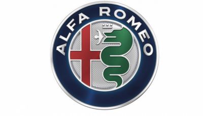 Alfa Romeo logo.