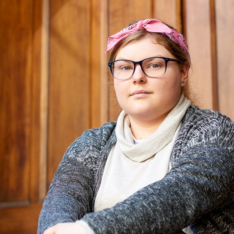 Portrait of Angelique Maloney, Bachelor of Criminal Justice at RMIT