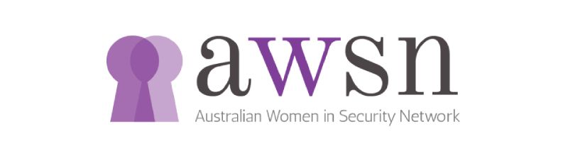 logo of australian women in security network