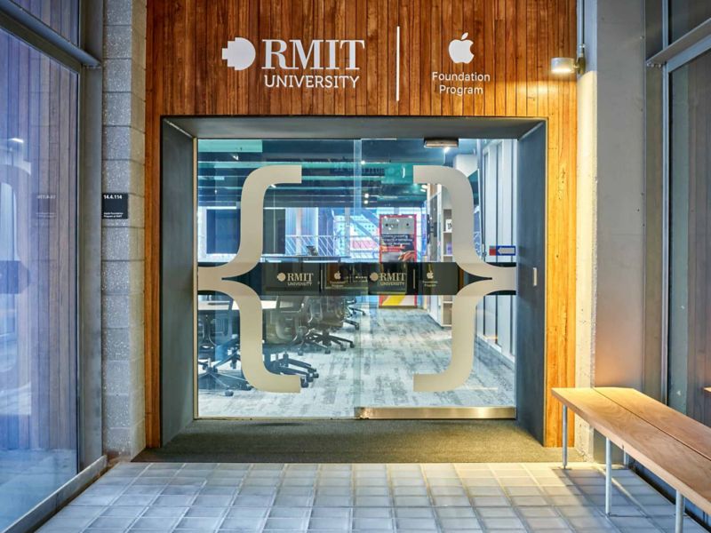 doorway on city campus