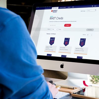 RMIT Creds digital badges