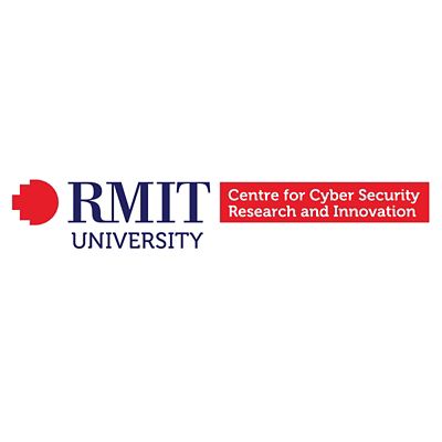 rmit logo with the phrase centre for cyber security research and innovation next to it