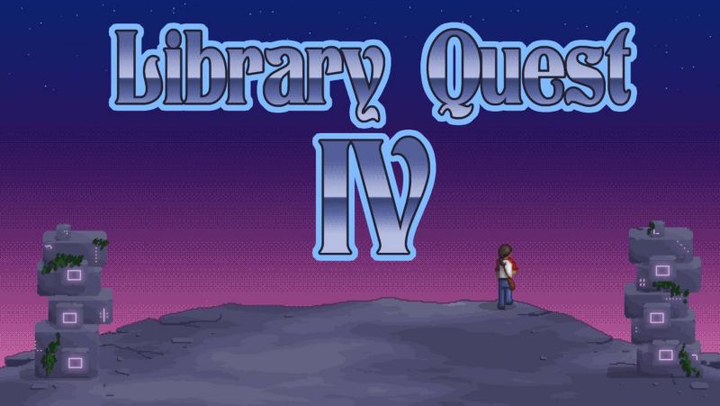 Library Quest opening screen