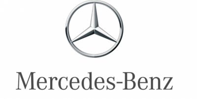 Mercedes Benz logo.