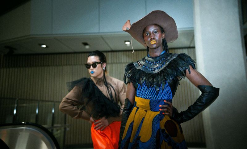 RMIT Diploma of Fashion Styling students have collaborated with the Metro Tunnel Project.