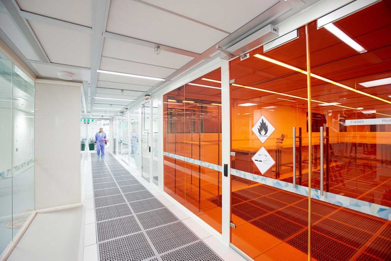 Hallway of Micro Nano Research Facility