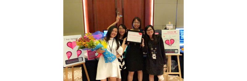 One of the five winning groups is SOUL, which produced a public awareness campaign on depression.