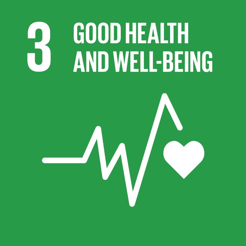 sustainable development goal 3 icon good health and wellbeing
