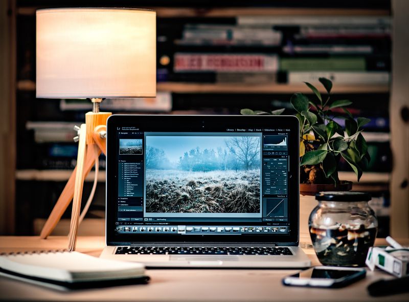 laptop working desk 