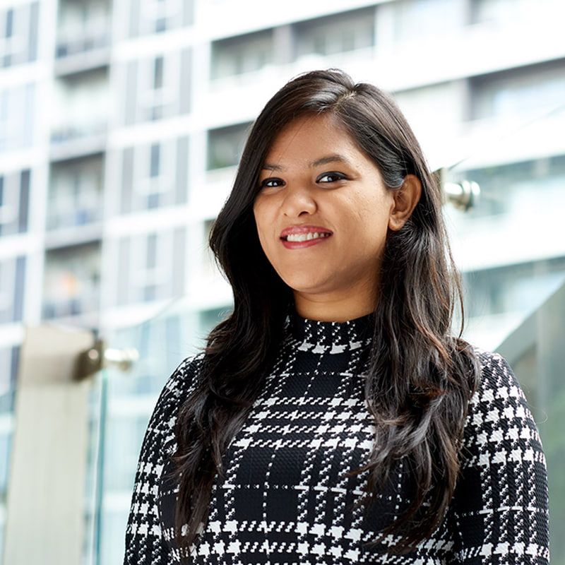 Portrait of Tanyya Varshney, Master of Data Science at RMIT