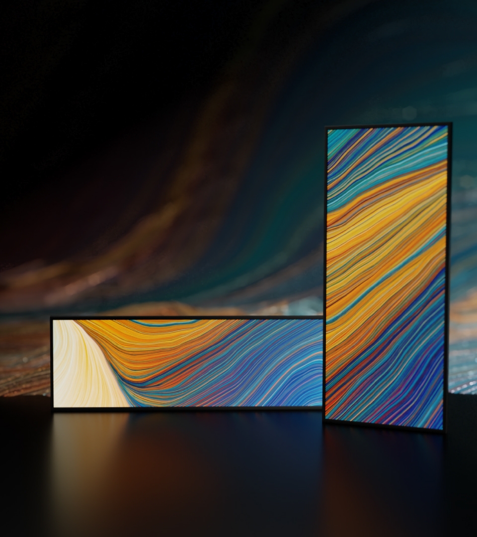 Display products are listed in various sizes.