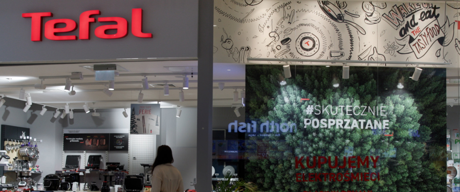 Tefal Store entrance