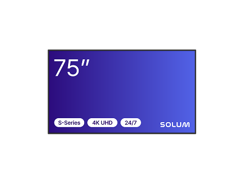 SOLUM Professional Display 75