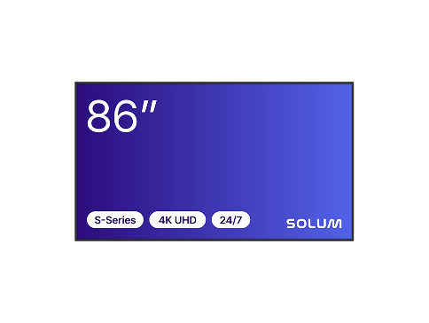 SOLUM Professional Display 86