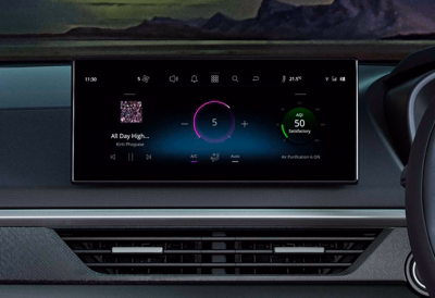 26.03 cm FLOATING INFOTAINMENT SYSTEM BY HARMAN™