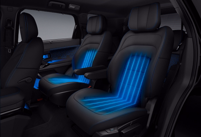 1st & 2nd Row Ventilated Seats