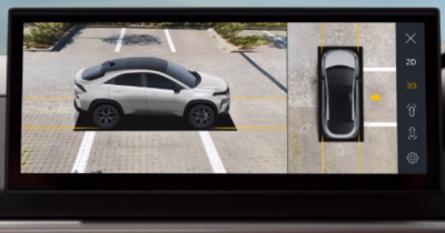 360° 3D Surround View System with Blind View Monitor