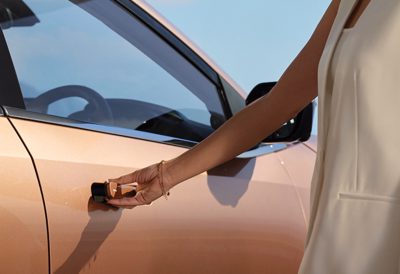 Flush Door Handles with Welcome Light