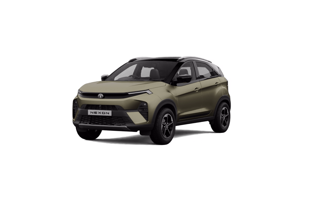 Tata Nexon in Grassland Beige Colour