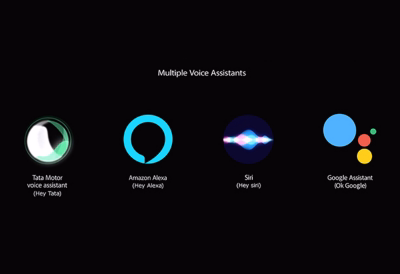 Multiple Voice Assistants (Native,Siri,Google Assistant)™
