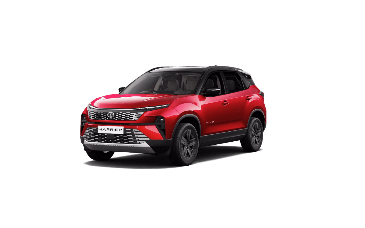 Tata Harrier in Nitro Crimson Colour