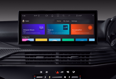 31.24 cm Harman™  Touch Screen Infotainment with Arcade App Store