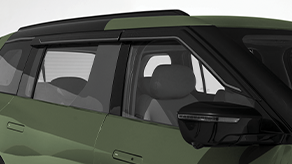 Door Visor Chrome Insert