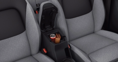 Fabric Touch Front armrest with Storage