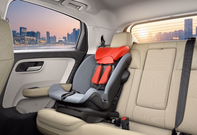 Tata Altroz ISOFIX Child Seat Anchor Points