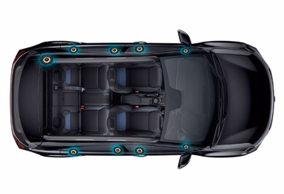 JBL-branded 9-speaker and Subwoofer