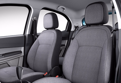 Melange Fabric Seats