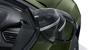 Electrically Adjustable ORVM with Auto Fold