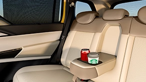 Rear Armrest with Cupholders