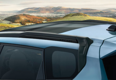 Piano Black roof rail Inserts 